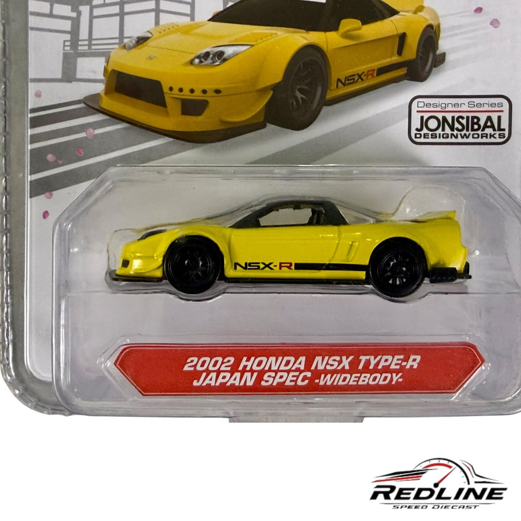 🎌Jada JDM Tuners 2002 Honda NSX Type-R Japan Spec Widebody Yellow H26🎌