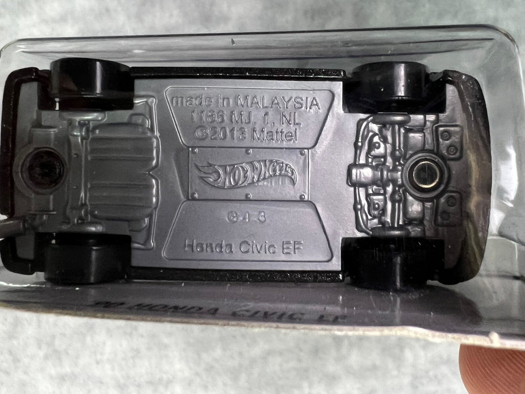 🎌🎌🎌Hot Wheels ‘90 Honda Civic EF Black HW Workshop HW21🎌🎌🎌