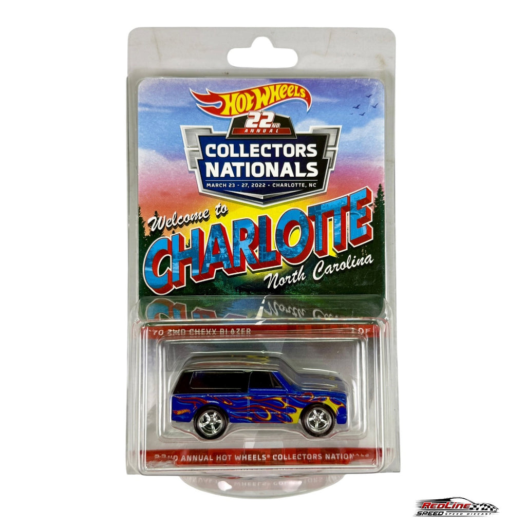 🔥Hotwheels 22nd Annual Collectors Nationals 70 Chevy 2WD Blazer 2688/6200 H31🔥