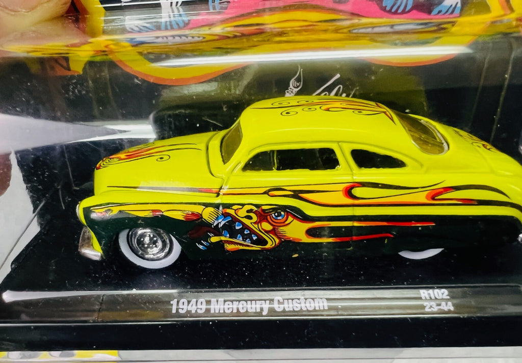 🇺🇸🇺🇸M2 Machines 1949 Mercury Custom Auto Drivers R102 23-44 H33🇺🇸🇺🇸