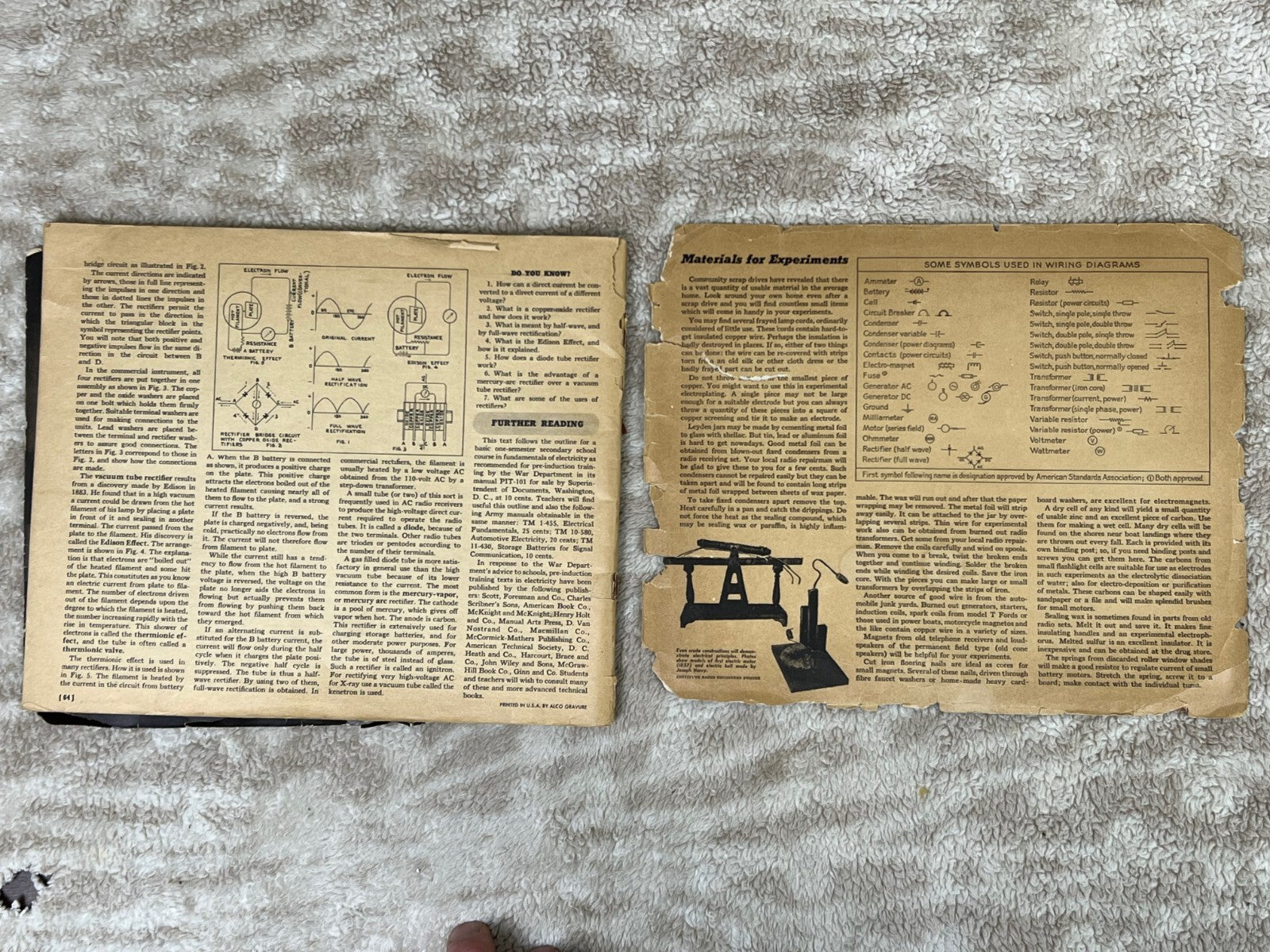 ⚡️⚡️A Course in the Fundamentals of Electricity by Morton Mott-Smith 1943⚡️⚡️