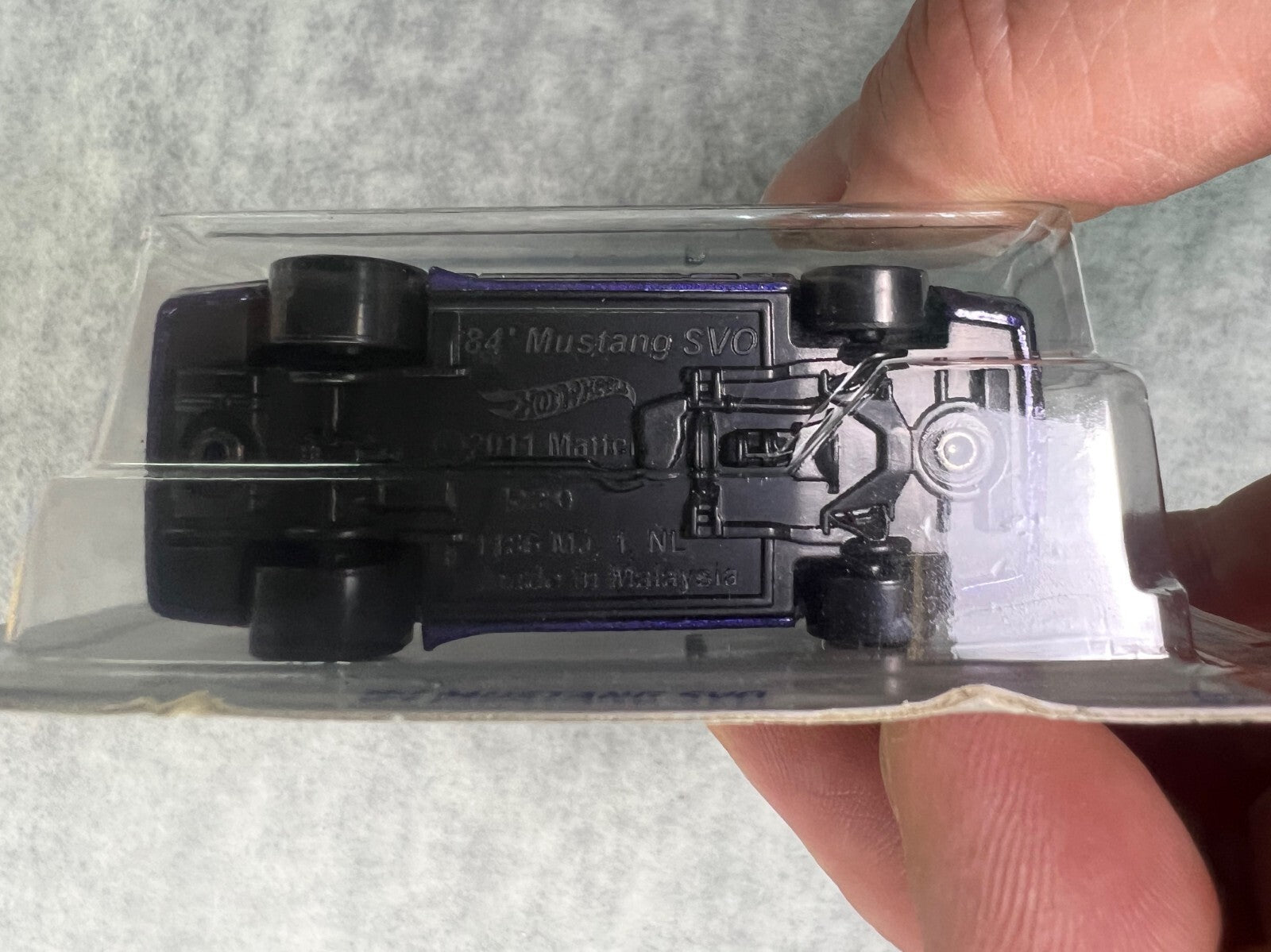 🔥🔥🔥Hot Wheels ‘84 Mustang SVO HW Muscle Mania Purple H24🔥🔥🔥