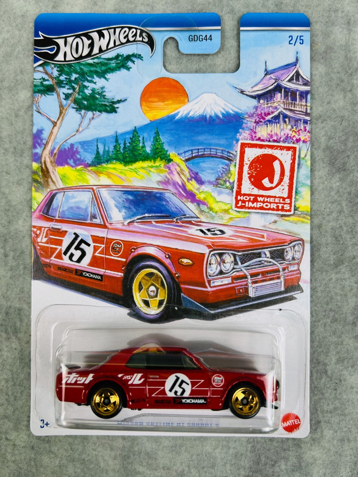 🔥🔥Hot Wheels 2024 J-Imports Nissan Skyline H/T 2000GT-X #2/5 H30🔥🔥