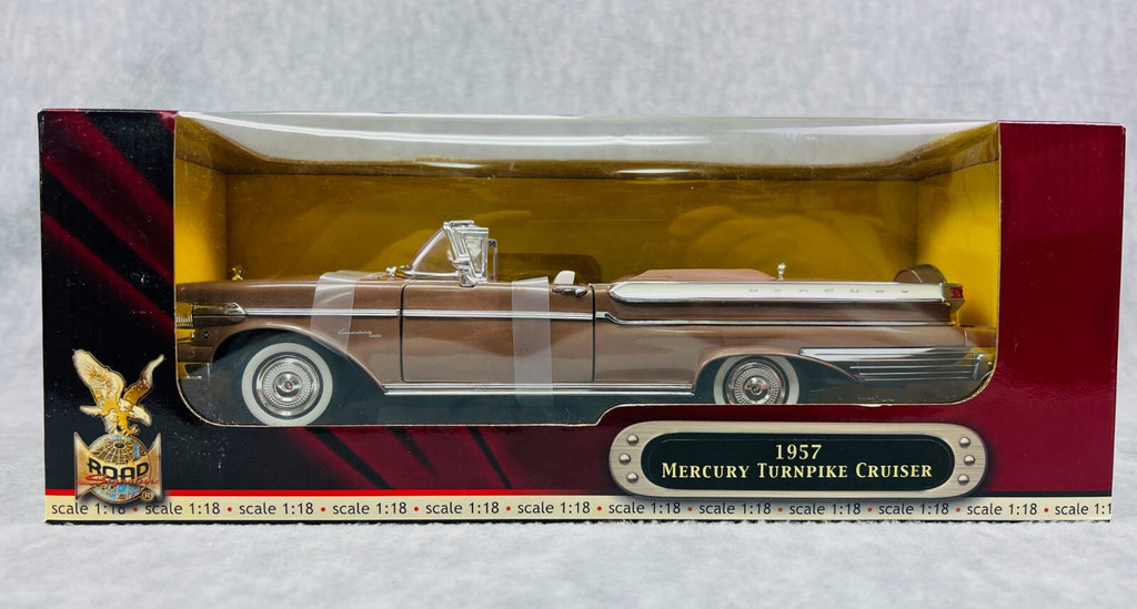 🇺🇸🇺🇸Road Signature 1957 Mercury Turnpike Cruiser 1/18 Diecast🇺🇸🇺🇸
