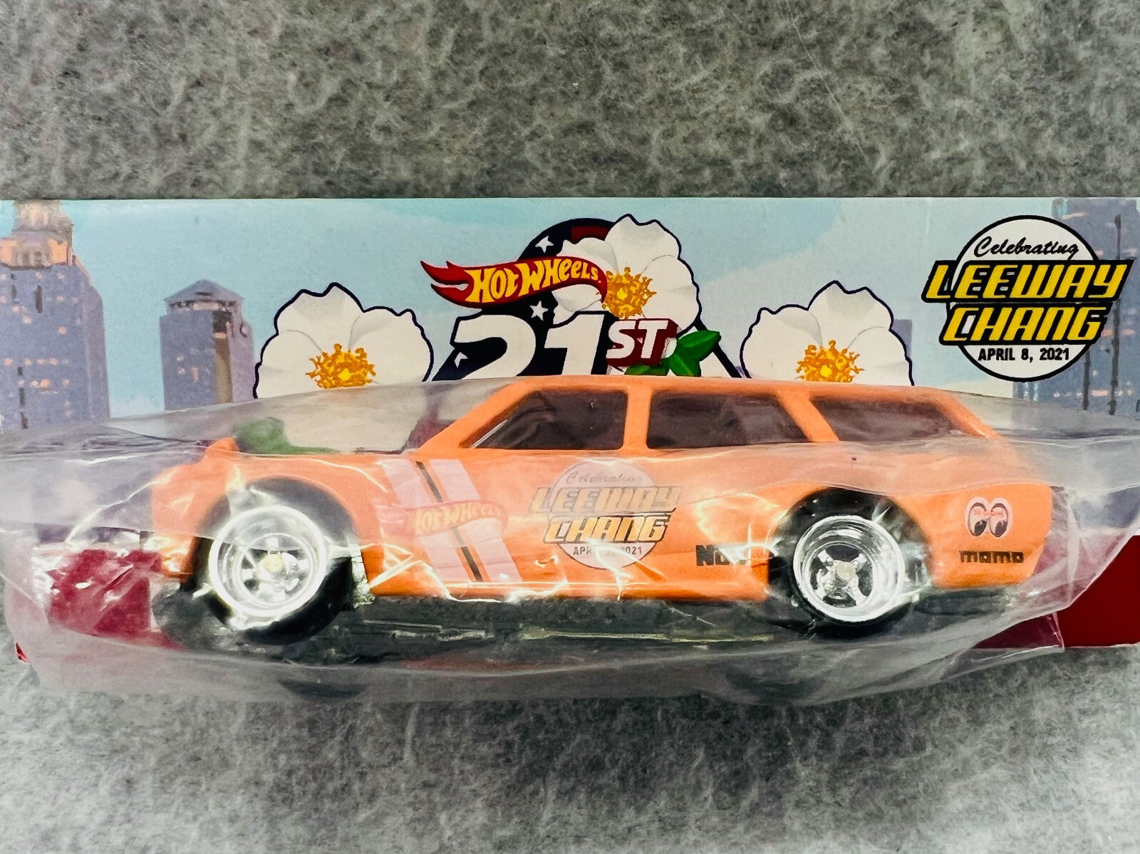 🎌🎌Hot Wheels 21st Annual Collectors Nationals Leeway Chang Datsun Wagon🎌🎌