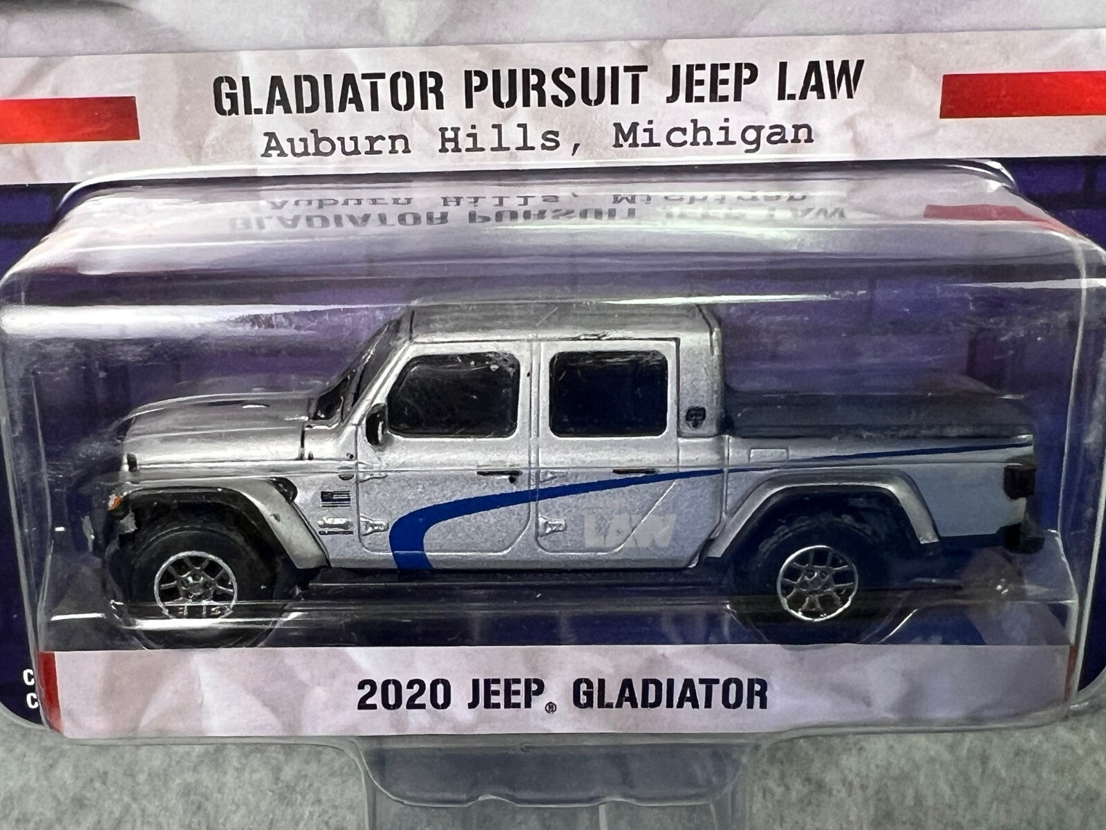 🇺🇸GreenLight 2020 Jeep Gladiator Hot Pursuit Auburn Hills Michigan HW22🇺🇸