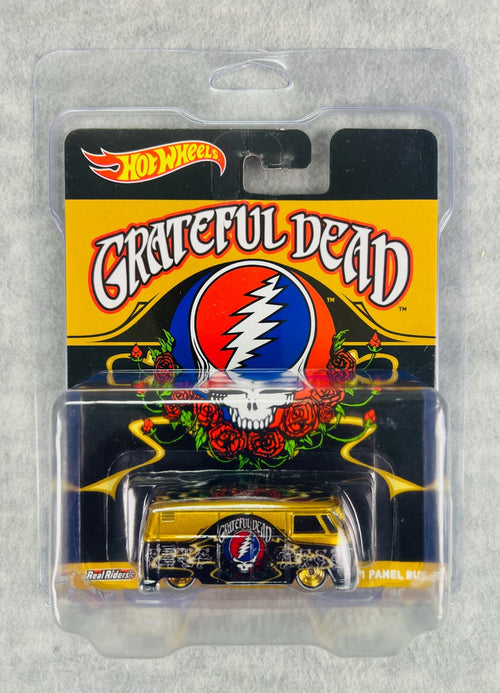 ☮️☮️☮️Hot Wheels Grateful Dead VOLKSWAGEN T1 PANEL BUS H34☮️☮️☮️