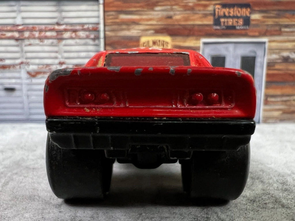 🇺🇸Vintage Matchbox 1972 Red Rider Superfast Hot Rod MISSING ENGINE C14🇺🇸