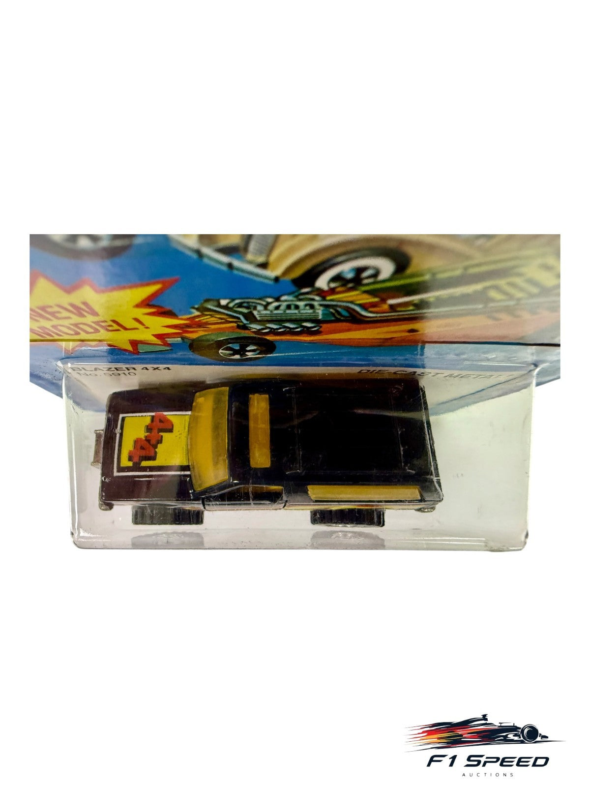 🔥🔥🔥Hot Wheels BLACKWALLS No 5910 Blazer 4x4 Black H35🔥🔥🔥