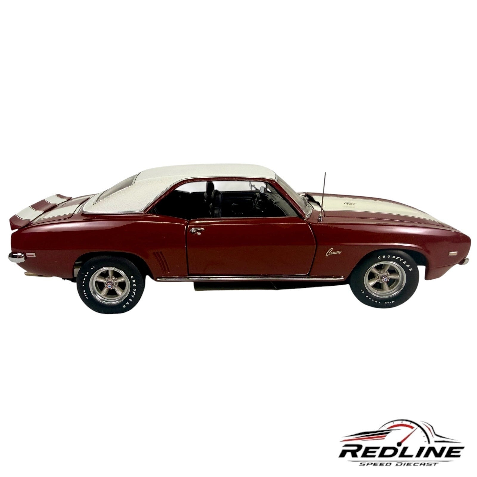 🇺🇸Franklin Mint '69 COPO Camaro 427 RED 1:24 C1🇺🇸