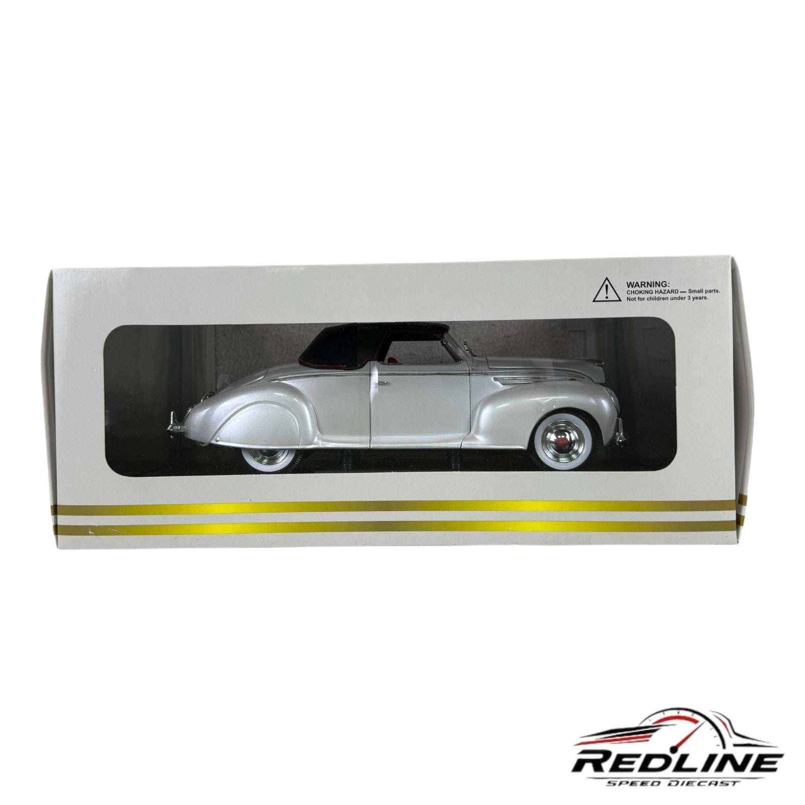 🇺🇸Signature Models 1939 Lincoln Zephyr BLACK 1:18 B3🇺🇸