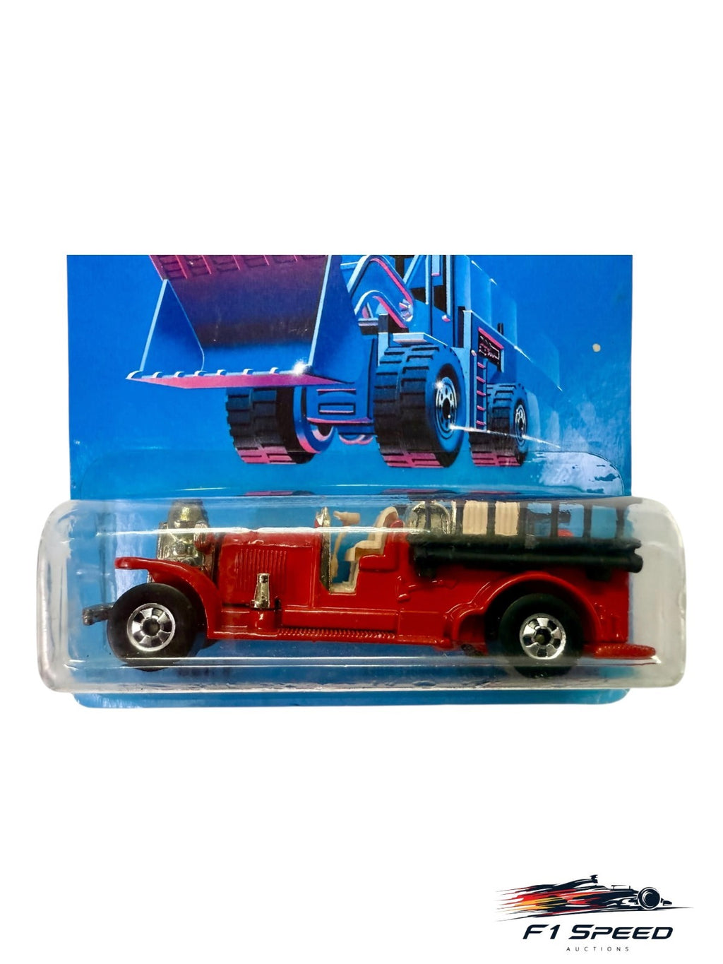 🔥🔥🔥 Hot Wheels Workhorses #1695 OLD NUMBER 5 Fire Engine Truck H35🔥🔥🔥