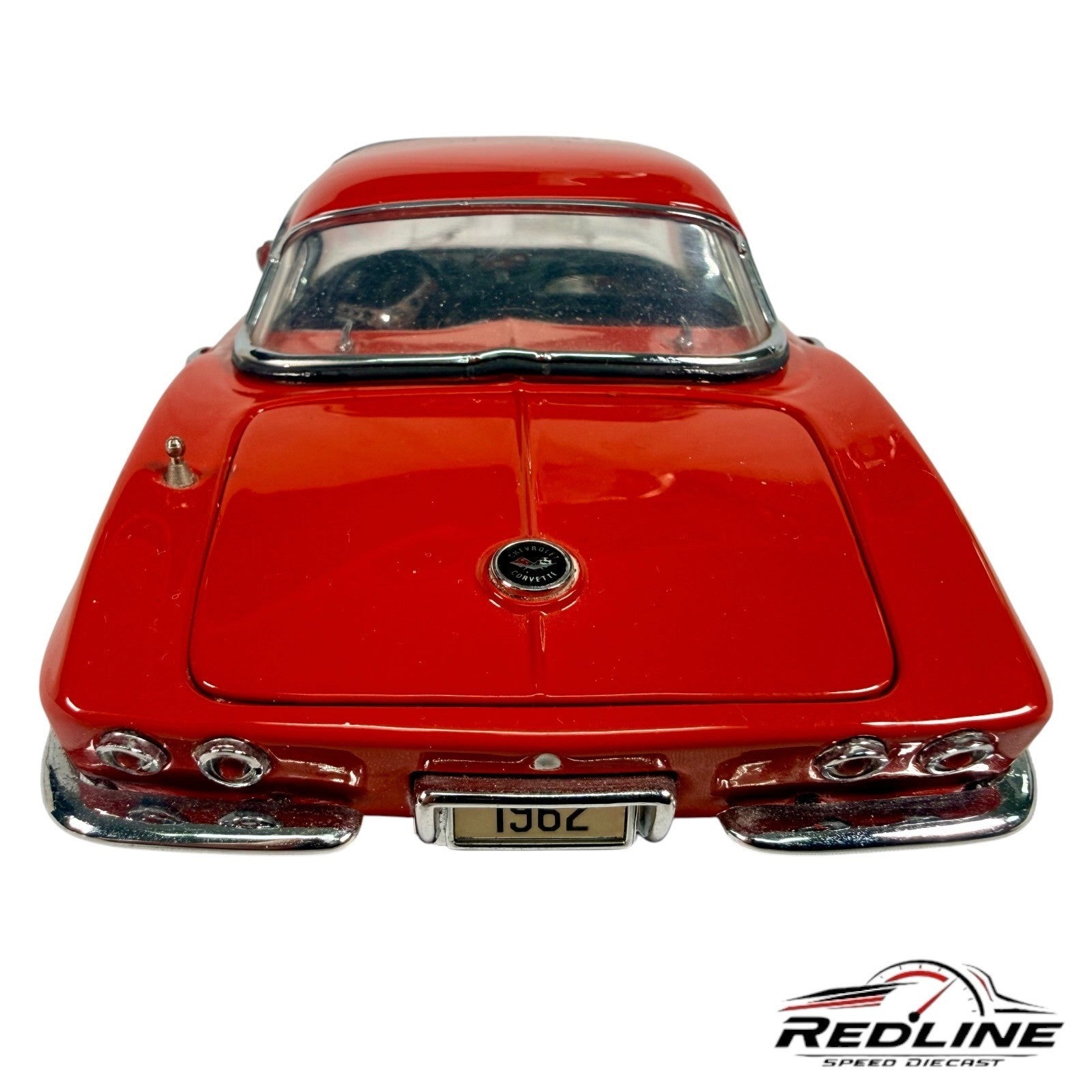 🇺🇸Danbury Mint 1962 Chevrolet Corvette Red 1:24 C2🇺🇸