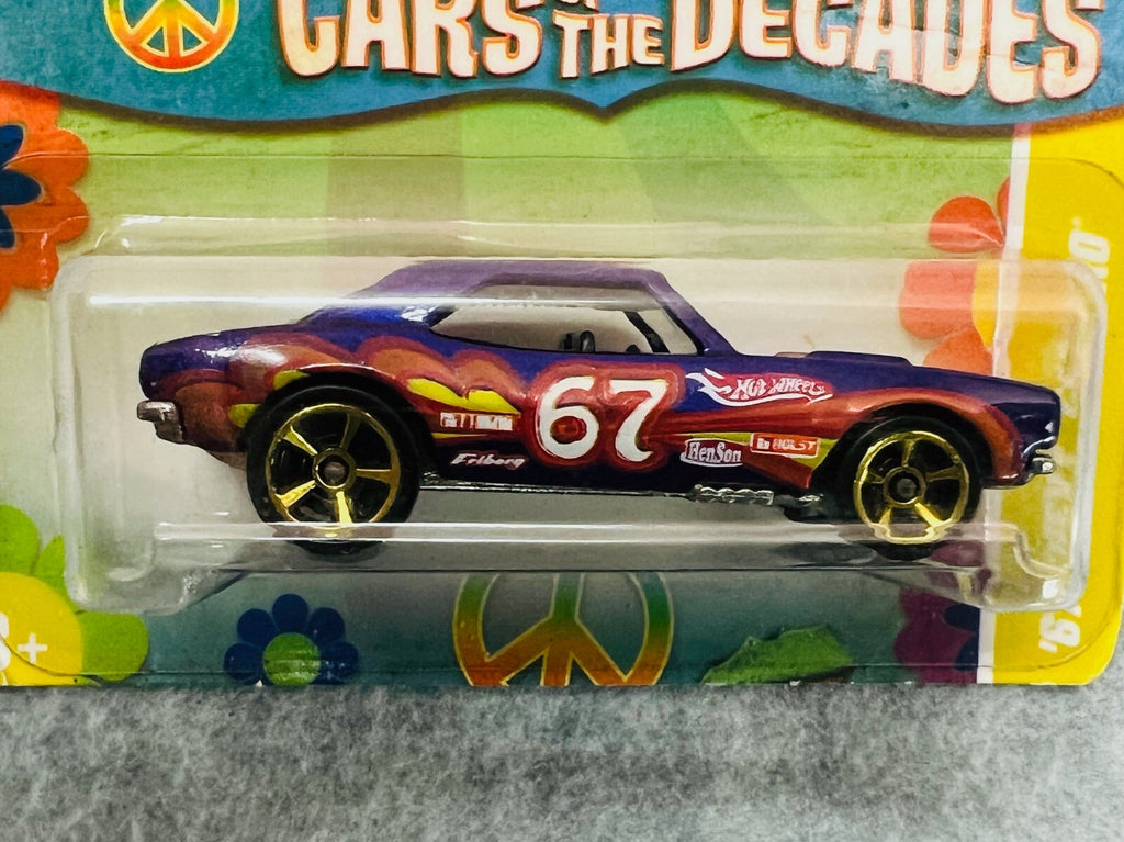 🇺🇸🇺🇸Hot Wheels The '60s Cars of The Decades '67 Chevy Camaro HW23🇺🇸🇺🇸