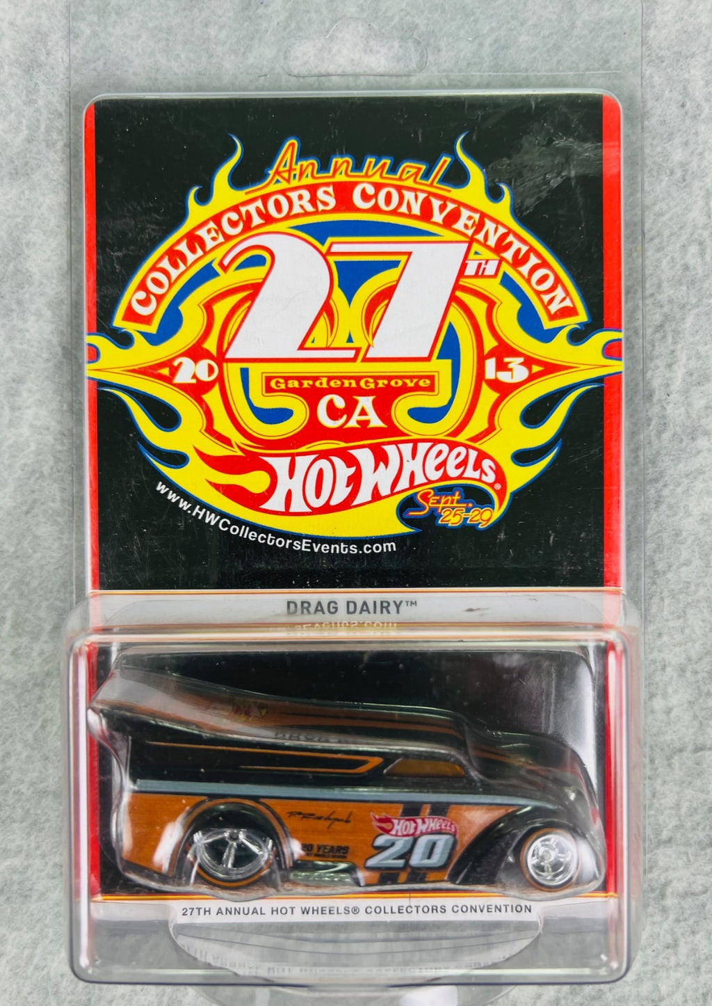 🔥🔥🔥Hot Wheels 27th Annual Collectors Convention Drag Dairy H29🔥🔥🔥