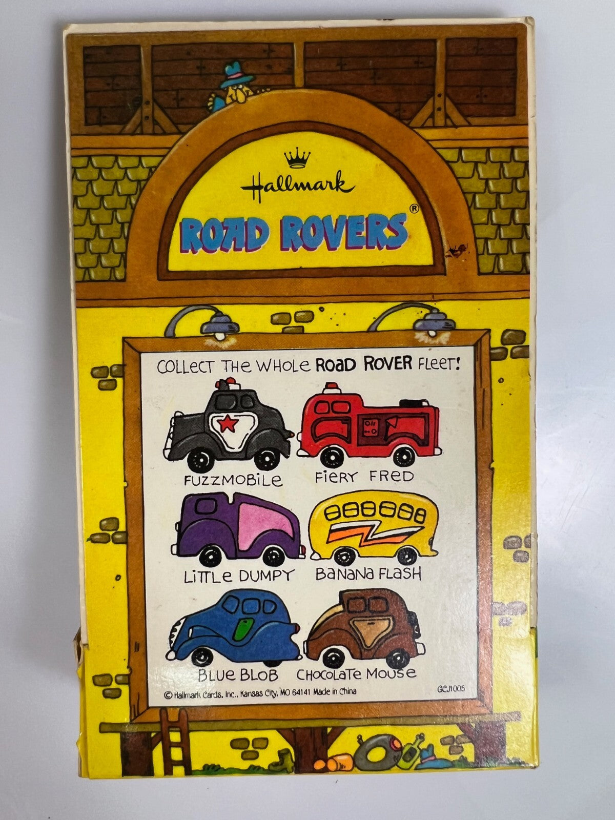 🔥🔥🔥🔥Vtg 1980's Hallmark Cards Road Rovers Little Dumpy With Box HW07🔥🔥🔥🔥
