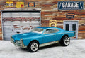 🇺🇸🇺🇸2005 Hot Wheels Holiday Rods 1967 Pontiac GTO Satin Blue C23🇺🇸🇺🇸