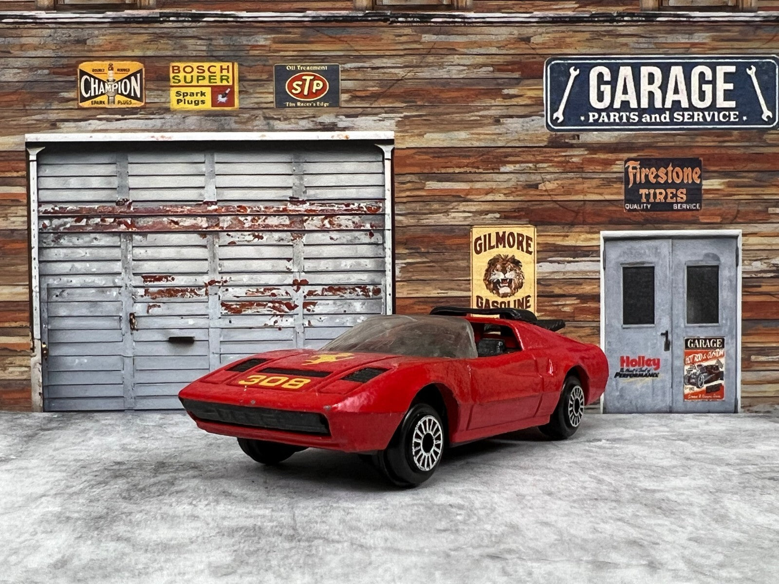 🇮🇹🇮🇹🇮🇹Rare Zylmex Zee Toys Ferrari 308 #D77 Red C3🇮🇹🇮🇹🇮🇹