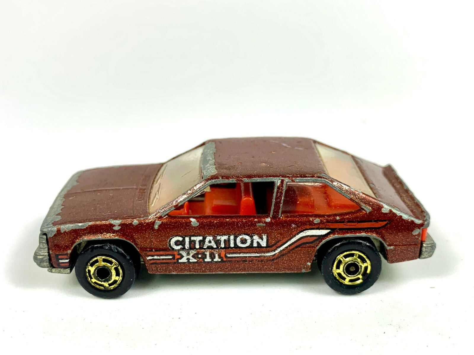 🔥🔥1980 Hot Wheels The Hot Ones Chevrolet Citation X-11 - Metallic Brown🔥🔥