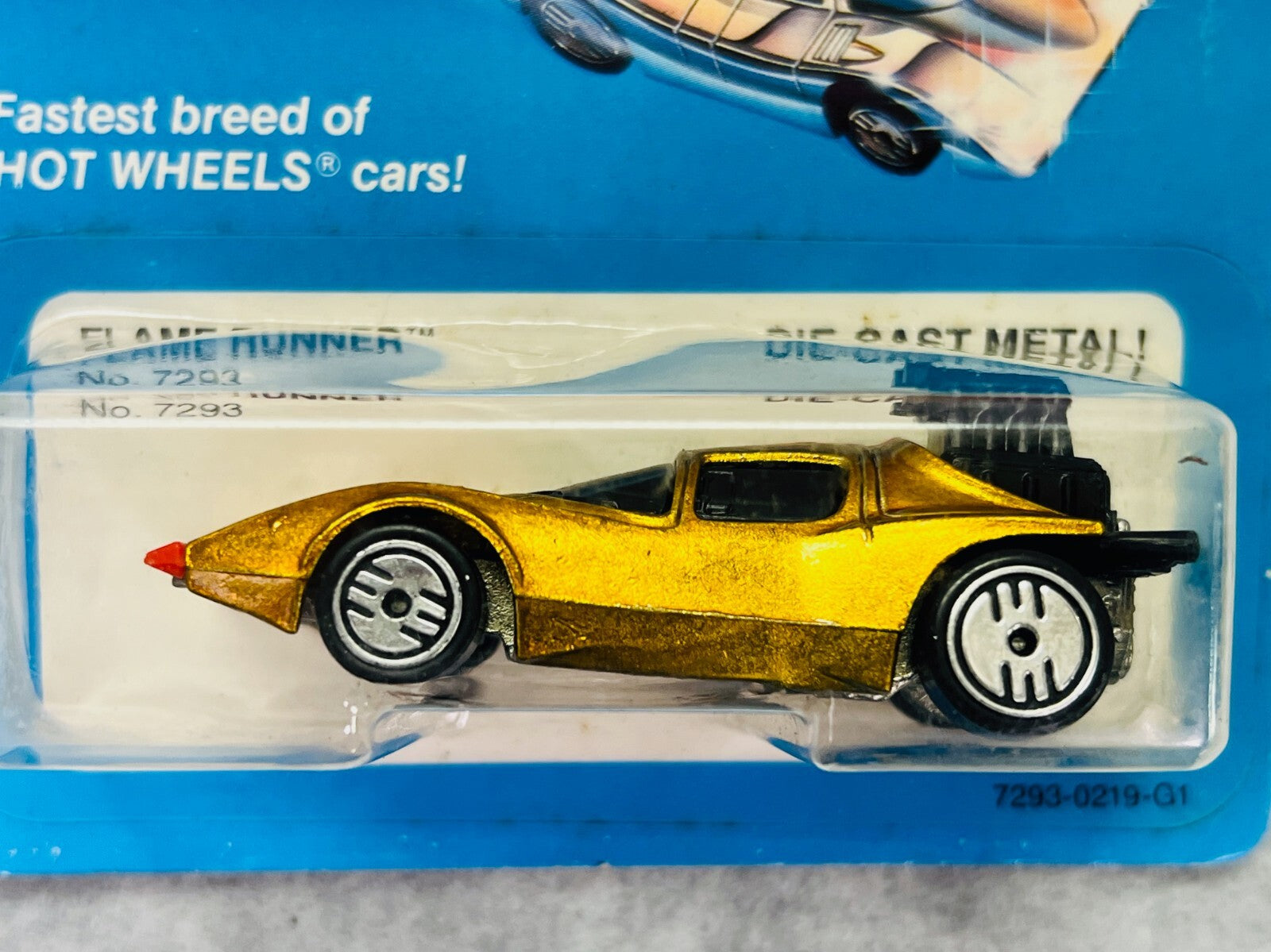🔥🔥🔥1983 Hot Wheels Ultra Hots Flame Runner No. 7293 H22🔥🔥🔥
