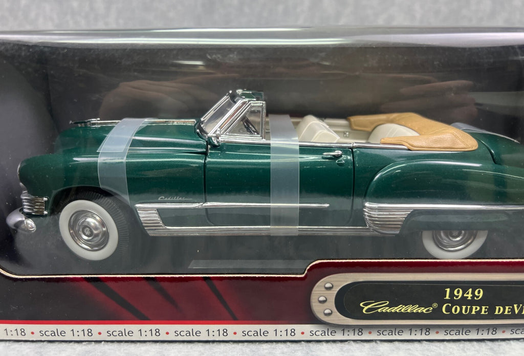 🇺🇸🇺🇸Road Signature 1949 Cadillac Coupe Deville Green 1:18 Scale🇺🇸🇺🇸