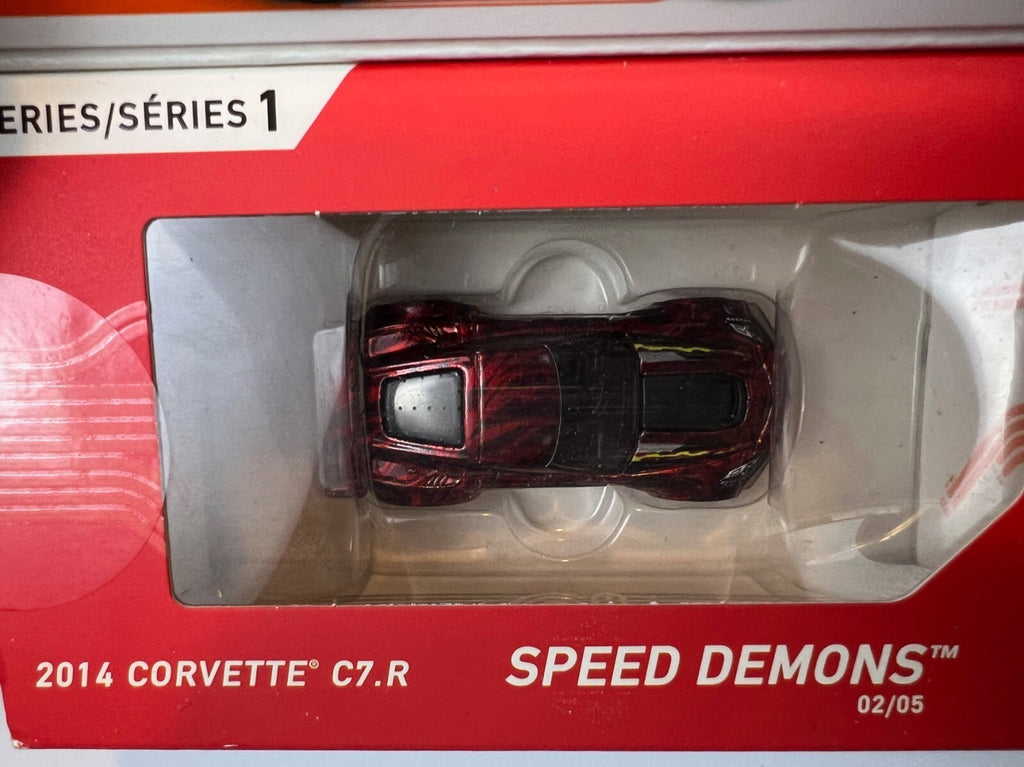 🔥🔥 Hot Wheels 2019 id Speed Demons Red 2014 Chevy Corvette C7.R HW20🔥🔥