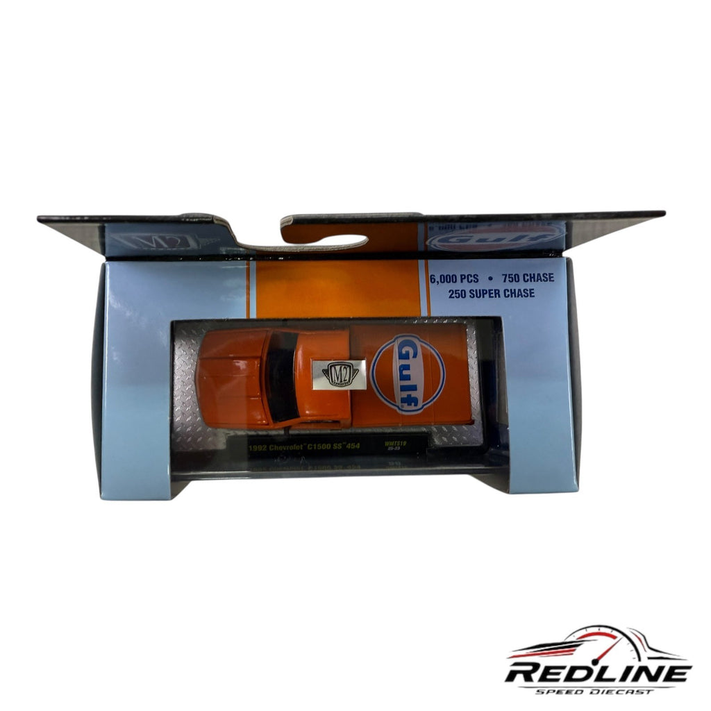 🇺🇸M2 Machines Walmart Exclusive Gulf 1992 Chevrolet C1500 SS 454 1:64 H1🇺🇸