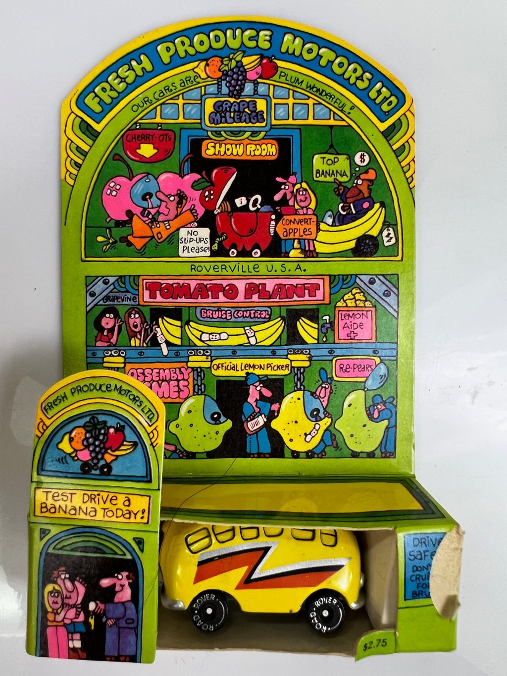 🍌🍌🍌Hallmark Road Rovers Banana Flash In Original Box 1983 HW07🍌🍌🍌