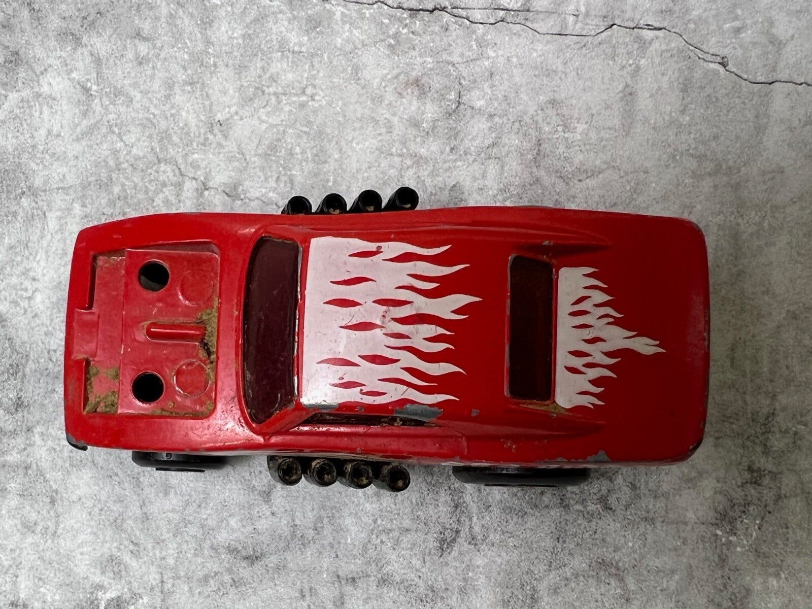 🇺🇸Vintage Matchbox 1972 Red Rider Superfast Hot Rod MISSING ENGINE C14🇺🇸