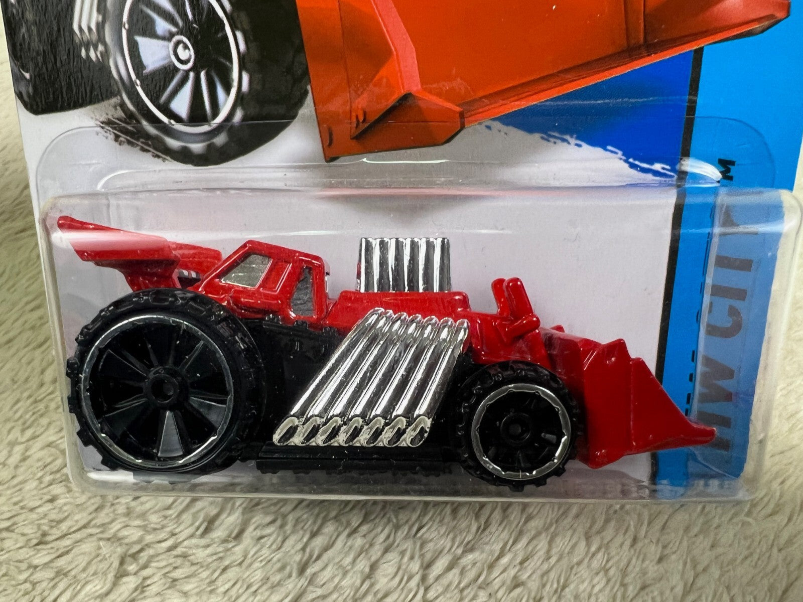 🔥🔥🔥🔥 Hot Wheels HW City HW City Works Speed Dozer Red HW12🔥🔥🔥🔥