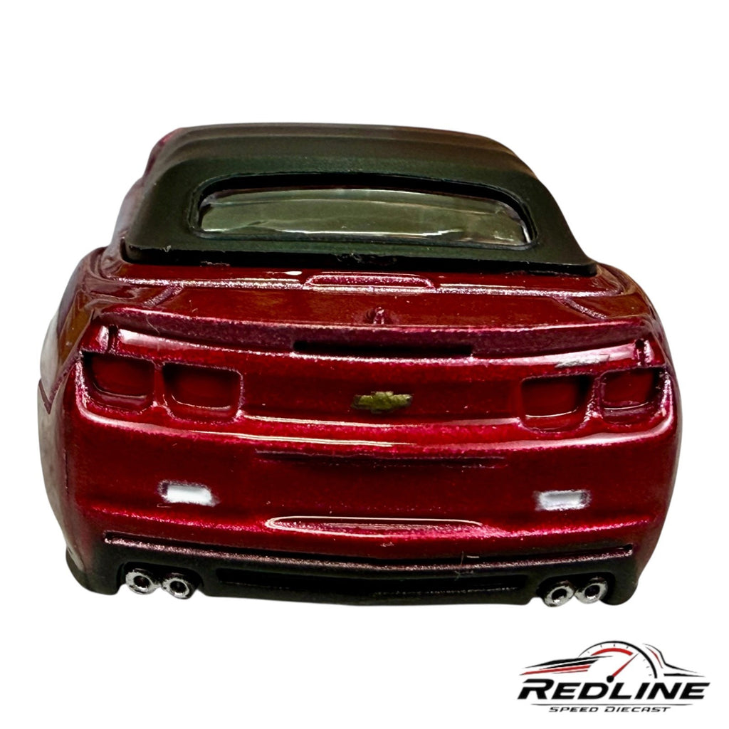 🇺🇸Auto World  Chevy Camaro ZL1 Ultra Red Chase Modern Muscle LOOSE C15🇺🇸