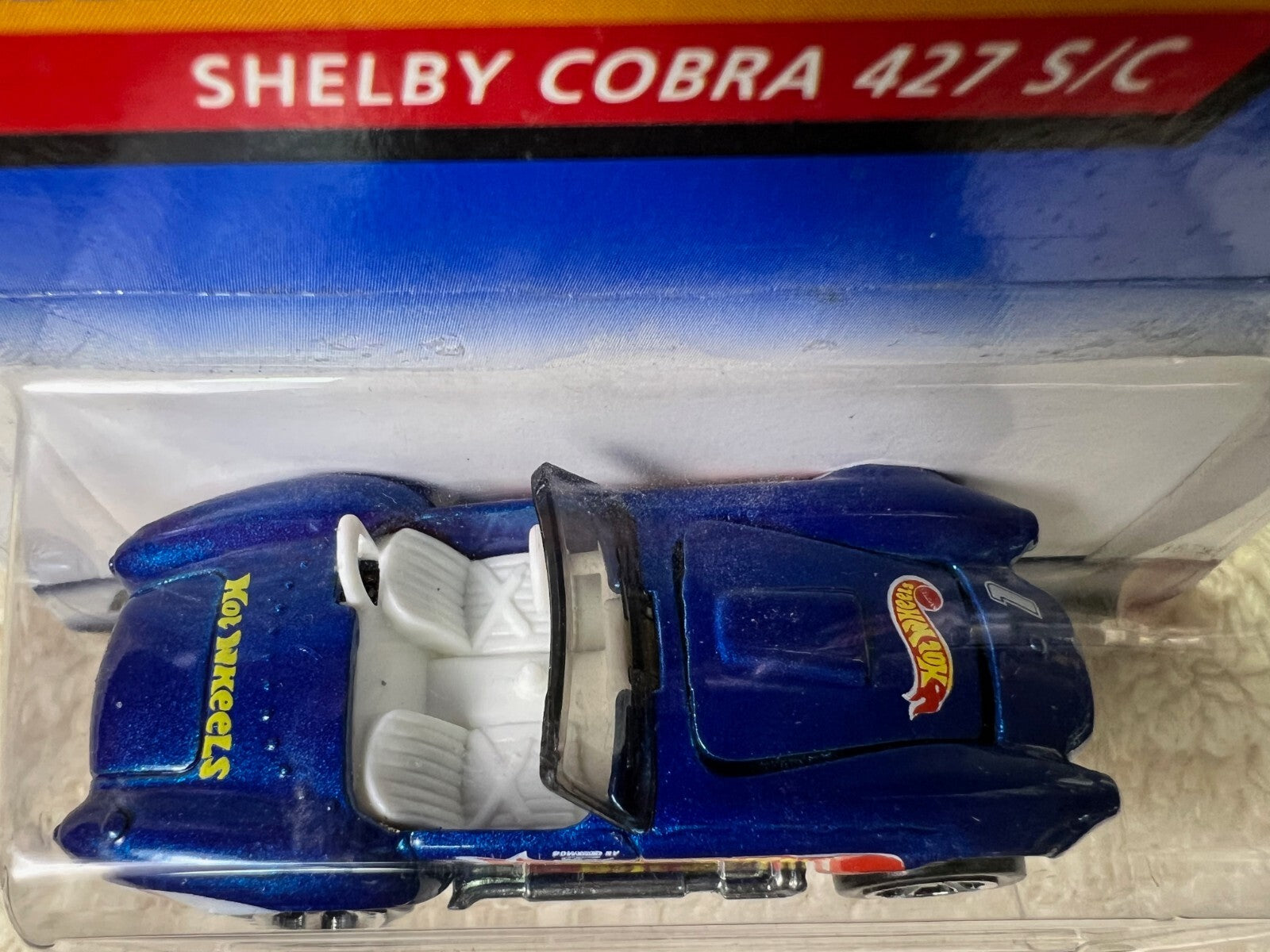 🏁🏁🏁Hot Wheels Race Team Series IV Shelby Cobra 427 S/C HW18🏁🏁🏁