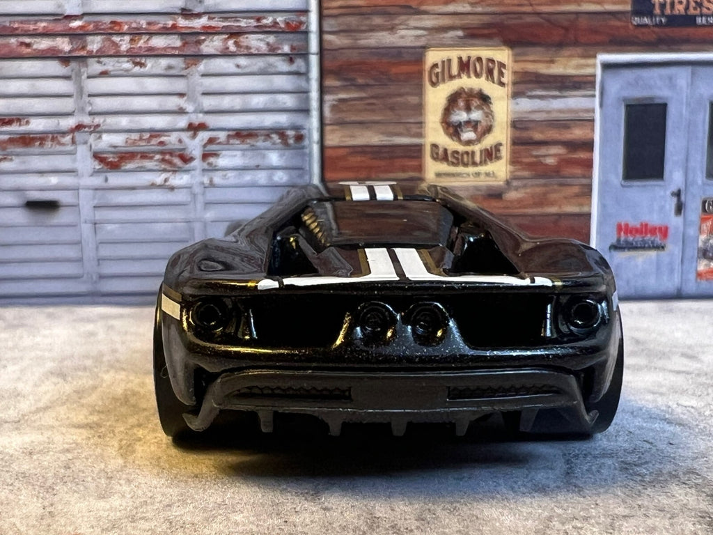 🇺🇸🇺🇸🇺🇸HOT WHEELS 17 FORD GT Then & Now Black C4 🇺🇸🇺🇸🇺🇸