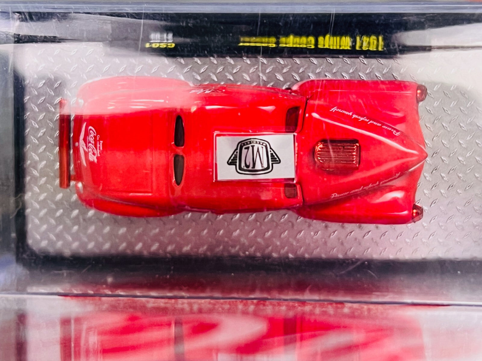 🔥M2 Machines Coca Cola 1941 Willys Coupe Gasser GS01 21-03 CHASE 1/750 H28🔥