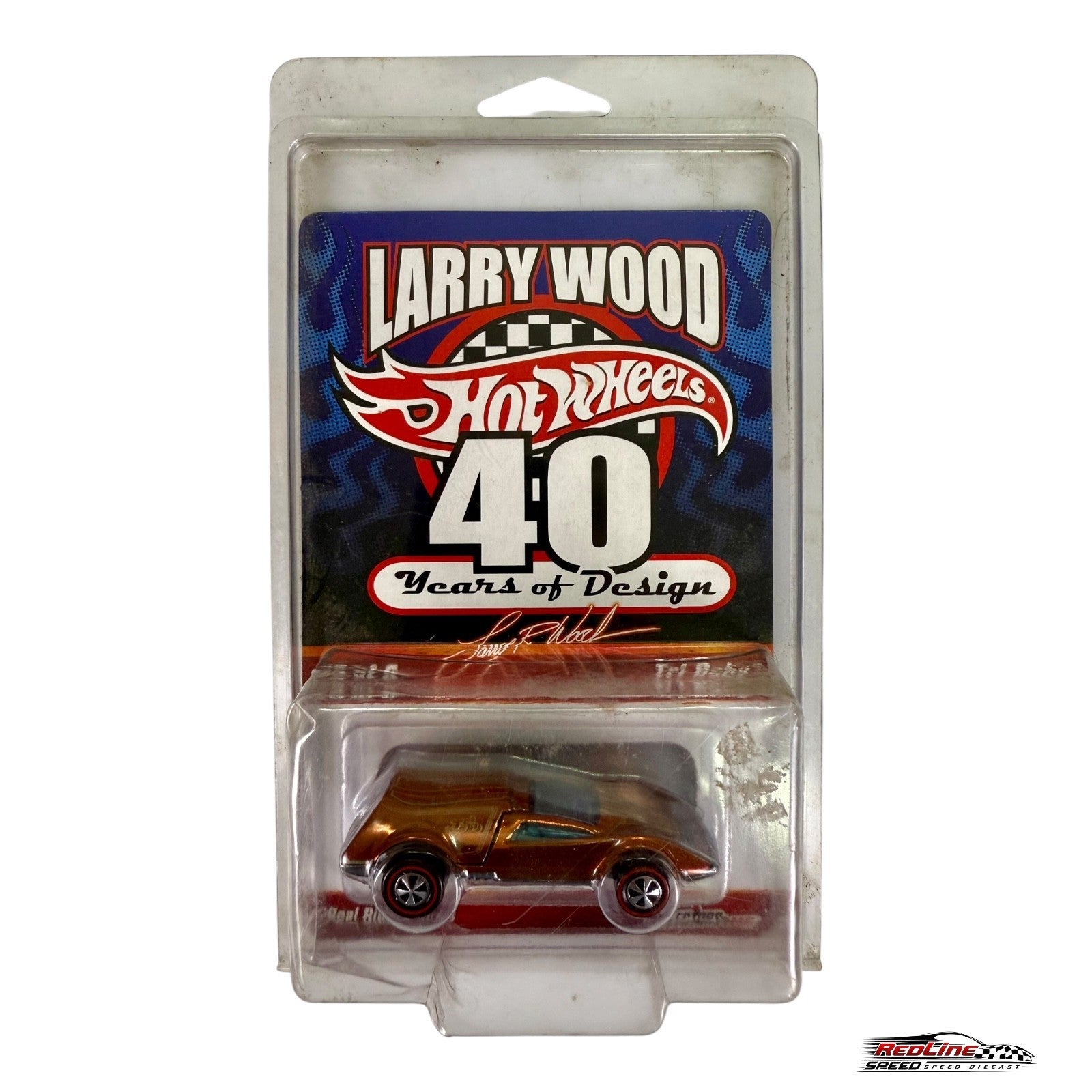 🇺🇸Hot Wheels RLC Larry Wood 40 Years of Design Tri-Baby 7011/8500 H28🇺🇸