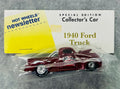 🔥🔥Hot Wheels Newsletter Collector Car Special Edition 1940 Ford Truck Red🔥🔥