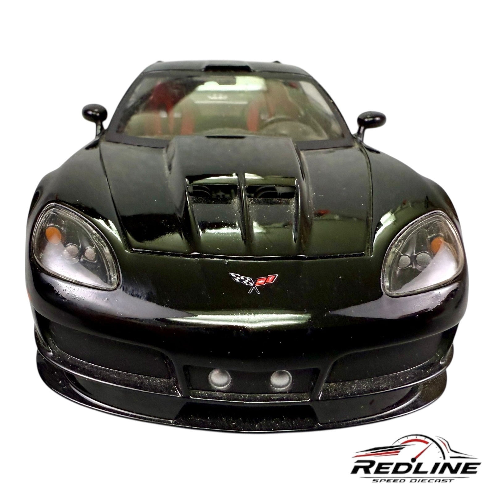 🇺🇸🇺🇸🇺🇸1 BADD RIDE 2005 CORVETTE C6 BLACK 1/24🇺🇸🇺🇸🇺🇸