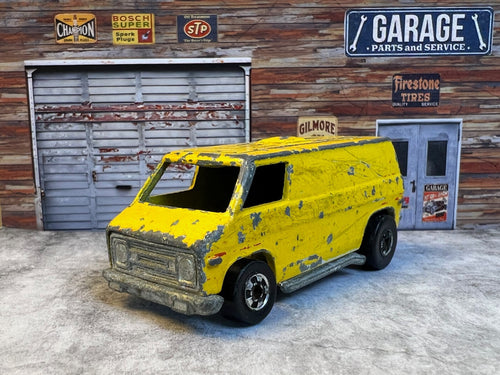 🔥1974 Hot Wheels Blackwall Super Van Yellow Paramedic Ambulance Hong Kong c5🔥