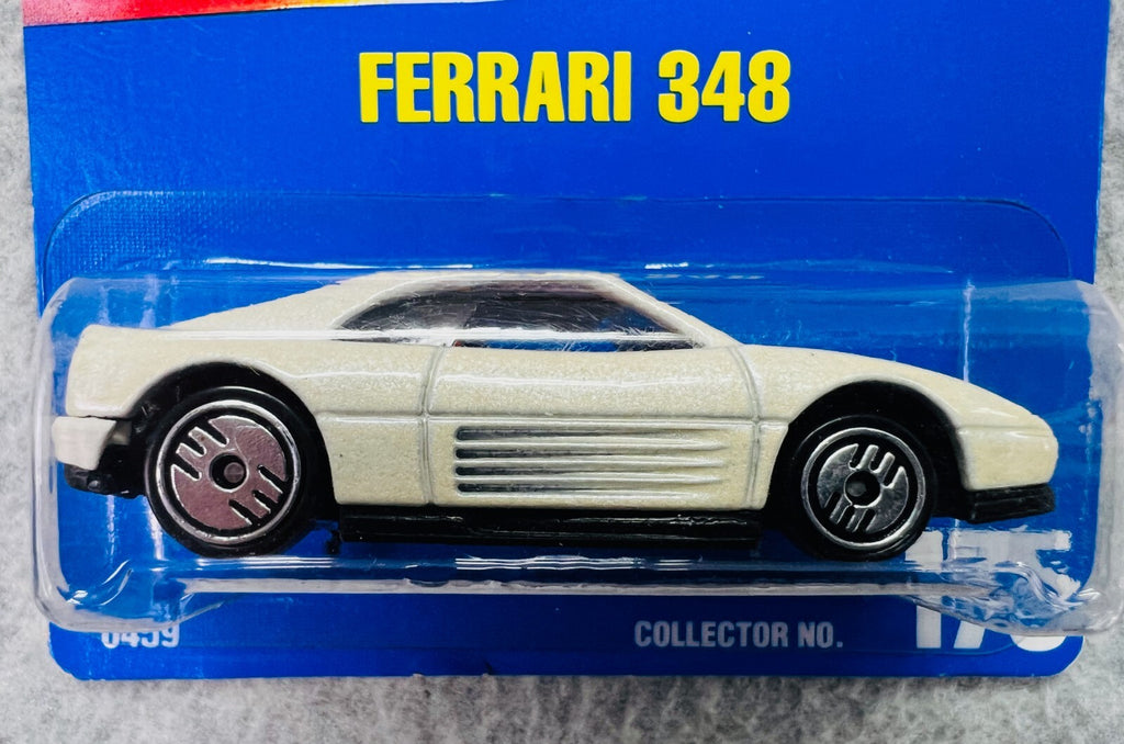 🇮🇹🇮🇹🇮🇹Hot wheels Ferrari 348 #175 Blue Card H23🇮🇹🇮🇹🇮🇹