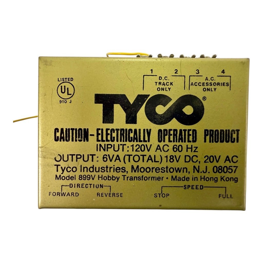 🚂🚂Vintage Tyco Model Trains Toy Hobby Transformer Model No. 899V🚂🚂