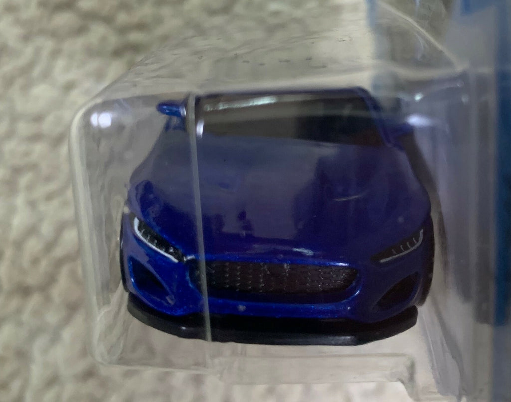 *Hot Wheels Jaguar F-Type 25/250 1/10 HW Factory Fresh Blue New Short Card HW06*