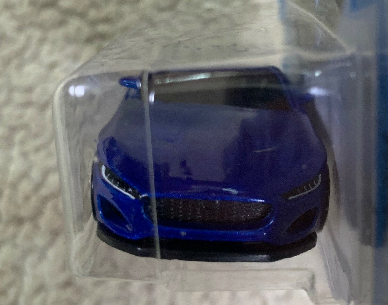 *Hot Wheels Jaguar F-Type 25/250 1/10 HW Factory Fresh Blue New Short Card HW06*
