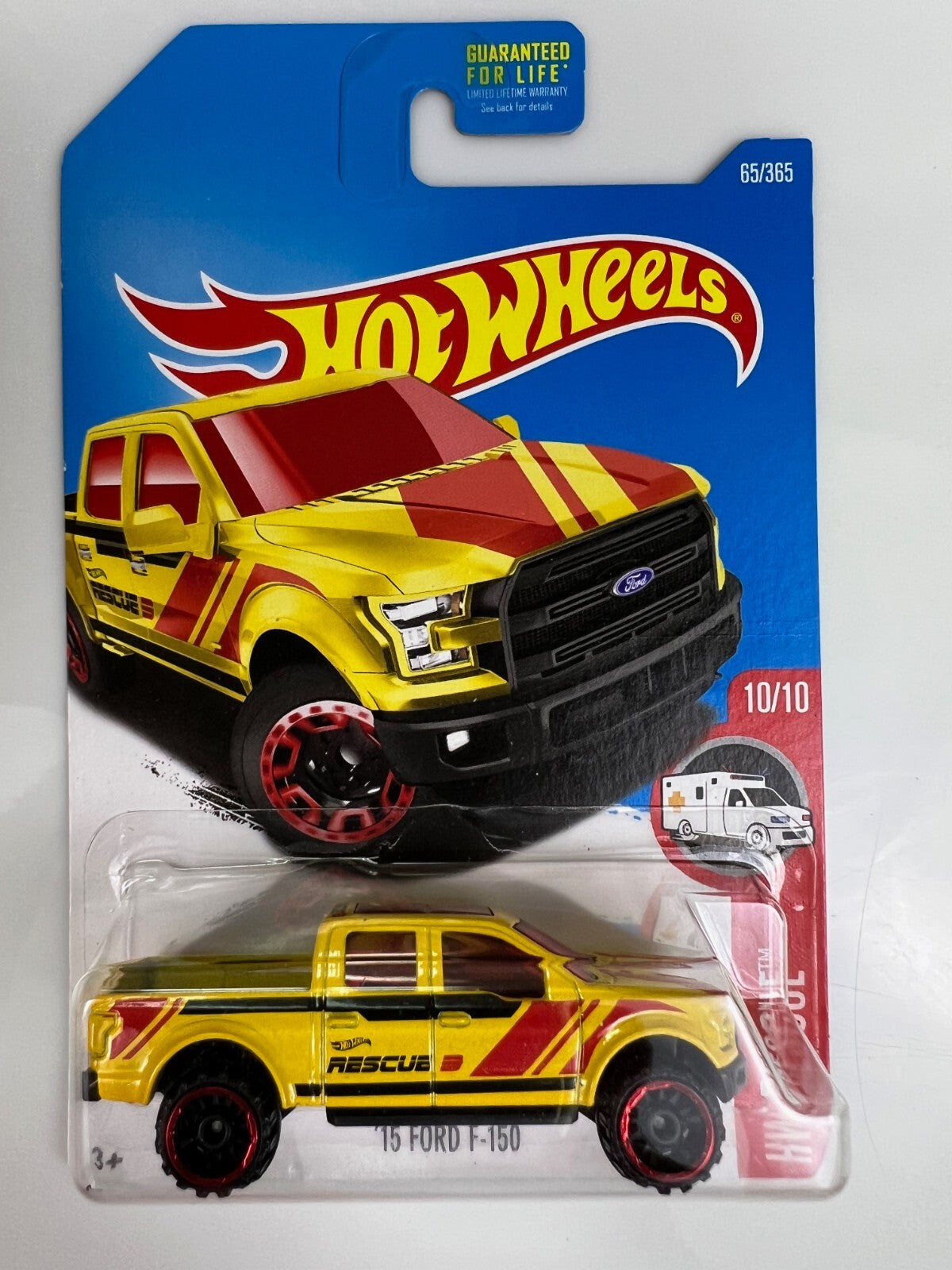 🇺🇸🇺🇸🇺🇸🇺🇸Hot Wheels -HW Rescue '15Ford F-150 Yellow HW06🇺🇸🇺🇸🇺🇸🇺🇸