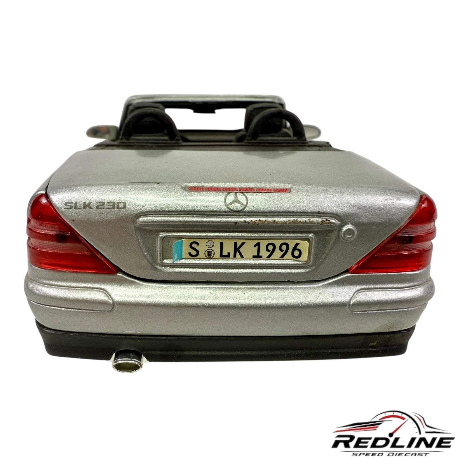 🇩🇪🇩🇪🇩🇪Maisto 1996 MERCEDES BENZ SLK 230 Silver 1/18🇩🇪🇩🇪🇩🇪