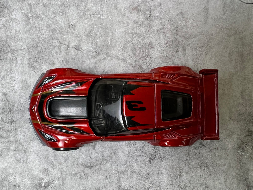 🇺🇸🇺🇸 Hot Wheels Mystery Models Corvette C7.R Red Speed Patrol C14🇺🇸🇺🇸