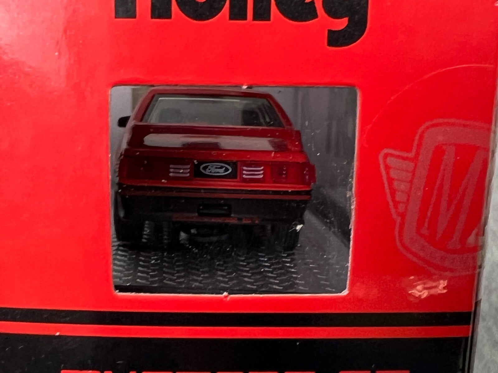 🇺🇸M2 Machines 1987 Ford Mustang GT Holley R72 22-31 ERROR UNSPUN HW9🇺🇸