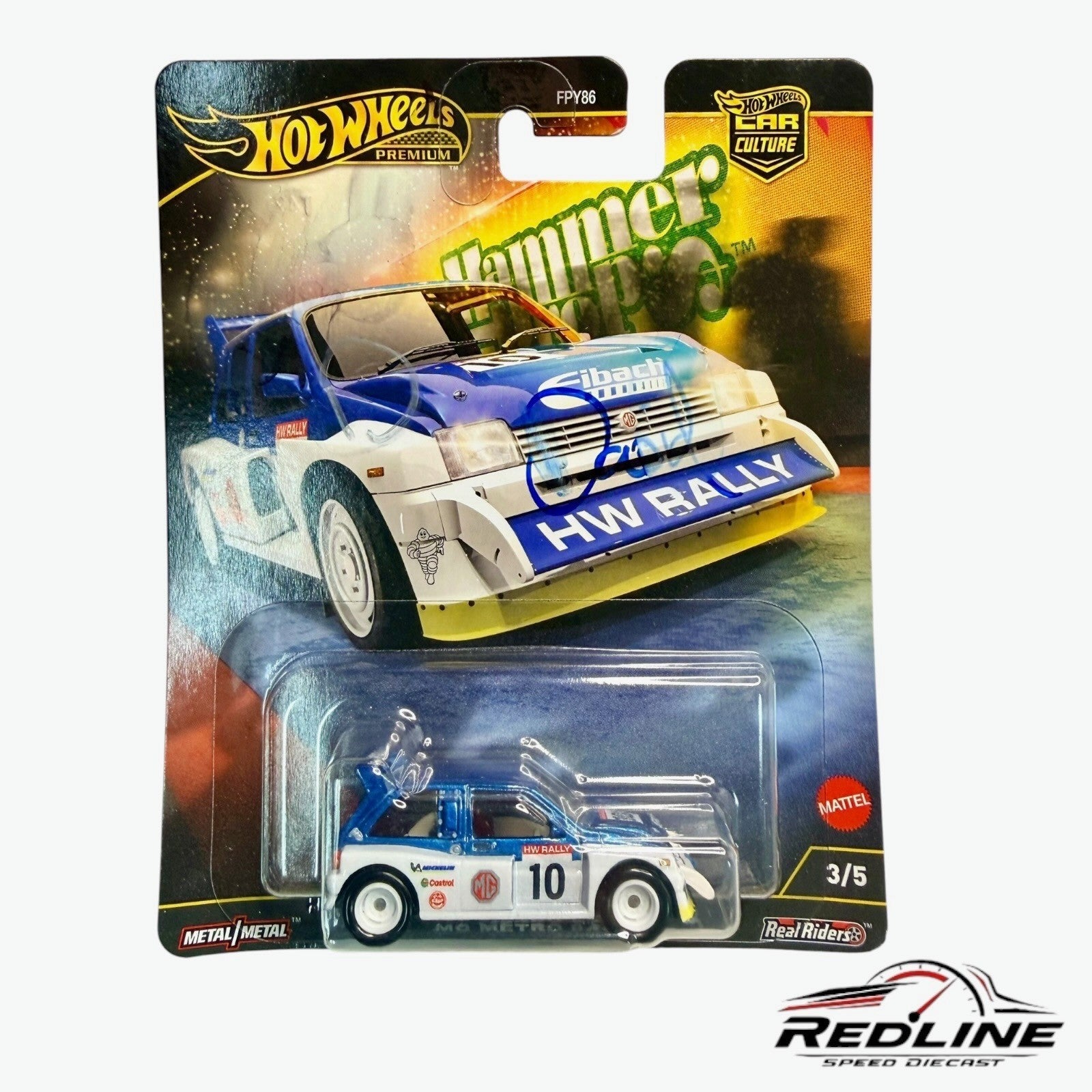🏁HOT WHEELS Premium Car Culture Hammer Drop MG Metro 6R4 H17🏁