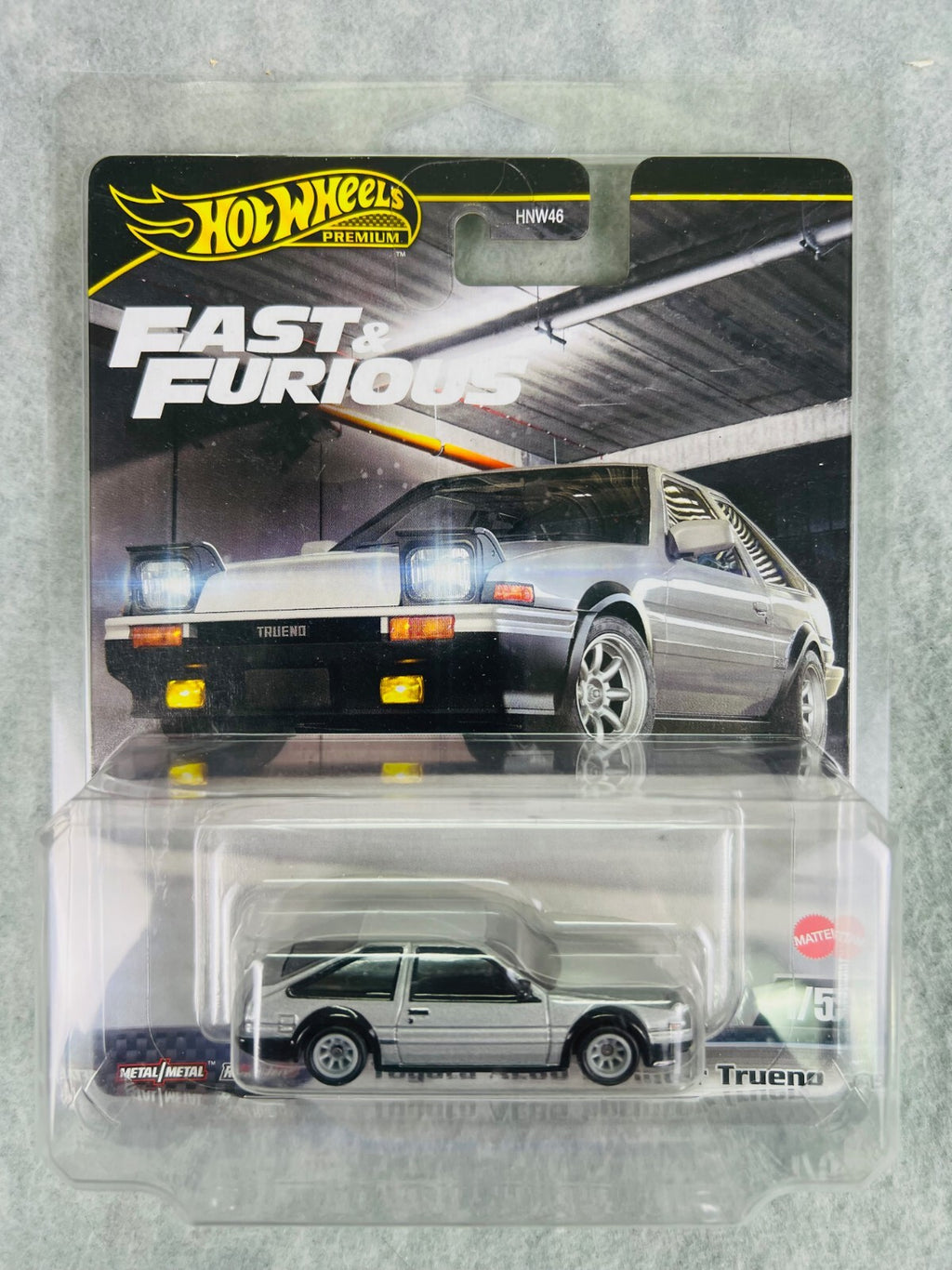 🎌🎌Hot Wheels Premium Fast & Furious 1/5 Toyota AE86 Sprinter Trueno H32🎌🎌