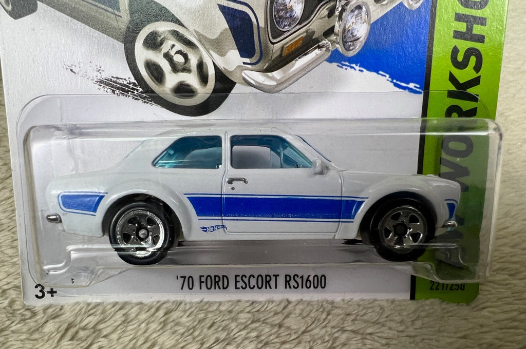 🔥🔥🔥🔥Hot Wheels 70 Ford Escort RS1600 HW Garage HW12🔥🔥🔥🔥