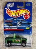 🔥🔥🔥🔥Hot Wheels #1081 Power Plower Green Pickup Truck HW05🔥🔥🔥🔥
